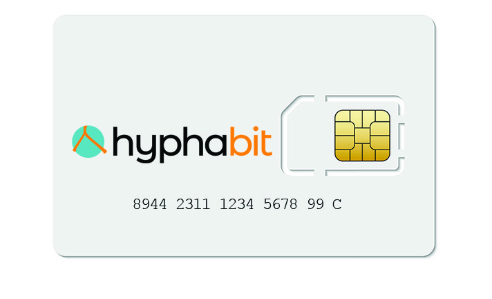 Example of Hyphabit M2M SIM Card
